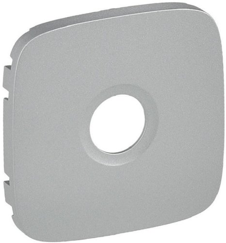 Лицевая панель Legrand Valena Allure для 1-м. розетки TV алюминий фото Лицевая панель Legrand Valena Allure для 1-м. розетки TV алюминий картинка